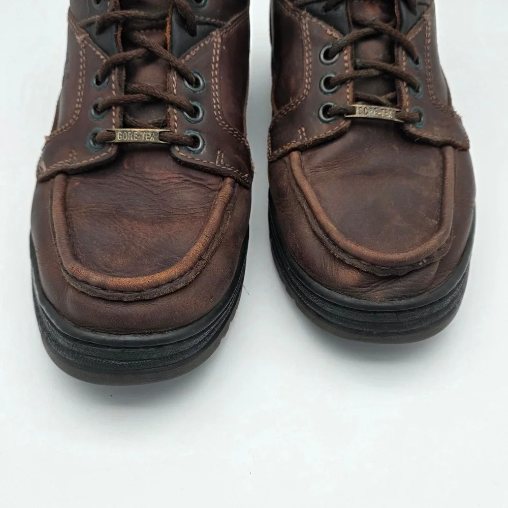VTG Timberland Icon‎ Chukka Gore-Tex Mens 9.5 Leather Waterproof Work Boots